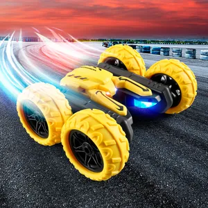 Vendita all'ingrosso twister ruota auto-ABS bambini RC auto elettrica a quattro ruote telecomando Twister RC Racing acrobatica Off Road Toy Car