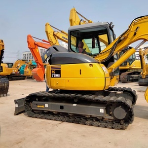 Presque neuf, d'occasion, Komatsu PC78us-6, machine de terrassement d'origine japonaise en stock, Komatsu PC78 130 160 200, excavateur prêt à travailler - Product Image 1