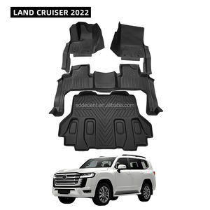 Nuevas alfombrillas de coche 5D TPE para LAND CRUISER <span class=keywords><strong>2022</strong></span> alfombra de coche fácil de limpiar duradera de grado profesional - Product Image 1