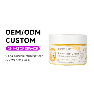 OEM ODM Vente en gros Beurre de karité Corps de femmes <span class=keywords><strong>Grossesse</strong></span> Traitement des vergetures <span class=keywords><strong>Huile</strong></span> de réparation Dissolvant de cicatrices Crème pour les vergetures - Product Image 1