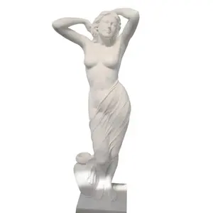 Polished Nude Lady Antique Decor Eratic Statue female nude marble sculptures