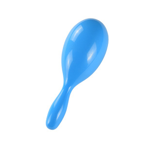 มาราคัสพลาสติก Junye ขนาด 18x7 ซม. สีพื้น ค้อนทราย อุปกรณ์เชียร์ลีดเดอร์ ของเล่นจังหวะดนตรี สำหรับงานแฟนคลับ - Product Image 2