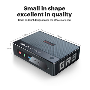 SOYEER คอมพิวเตอร์มินิพีซีมัลติมีเดีย Office,<span class=keywords><strong>GTR5</strong></span> 32G RAM AMD 512GB รองรับสามหน้าจอพร้อมปลดล็อกลายนิ้วมือเกมพีซี - Product Image 5