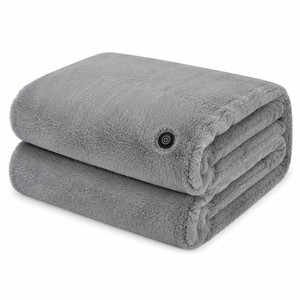 Plaid en fausse fourrure 150x80cm ultra doux et moelleux réversible pour canapé, bureau, voyage, extérieur, lavable en machine - Product Image 1