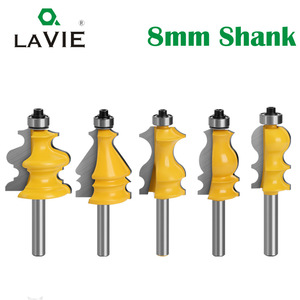 Fraise à queue de 8 mm, longueur de coupe de 35,5 mm, à une seule dent, en carbure de tungstène, pour machine de gravure et travail du bois - Product Image 5