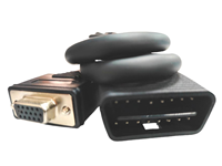 Câble de diagnostic OBD pour véhicules, connecteur mâle-femelle 16 broches OEM, rallonge de câble OBD