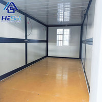 Maison portable préfabriquée en conteneur pliable personnalisée expédition Maison mobile pliante isolée