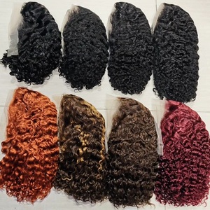 Letsfly Promotion Wholesale 26$ Glueless Short Curly Bob Water Wave Lace Front <b>Wig</b> Human Hair <b>Wig</b> <b>for</b> <b>Black</b> <b>Woman</b> - Product Image 3