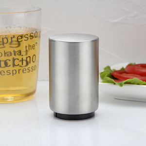 Abridor de Botellas Automático de Acero Inoxidable con Logotipo Personalizado Grabado con Láser, Embalaje en Caja GRATUITA, Promocional - Product Image 2