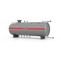 80 m3 LPGオイルガス圧力容器貯蔵タンク