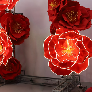 घर में शादी की पार्टी सजावट के लिए विशाल कृत्रिम फूल - Product Image 3