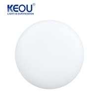 KEOU Panneau lumineux LED rétroéclairé rouge/bleu/jaune RGB 36W pour chambre à coucher