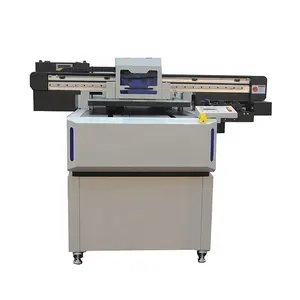6090 cm transfer film uv flatbed printer 6 color Digital inkjet led printing machine for ceramic phone case glass wood