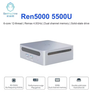 2024 genmachine มินิพีซี Ren5000เกม NUC พีซี AMD Ryzen5 5500U CPU 2.1GHz 4.0GHz Windows 10/11 DDR4 16GB WiFi6ฮาร์ดไดรฟ์ SSD - Product Image 4
