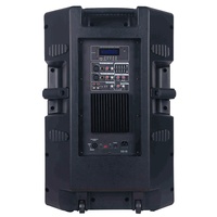 800W 18 "Subwoofer BT Karaoké Haut-Parleur DJ/PA Stage Sound Box BT + TWS + RC + Mic + LED Classe AB Amplificateur Bocina Parlante