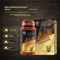 Comprimés d'extrait de bois de cerf, complément alimentaire naturel à base de plantes pour hommes et femmes non enceintes, stimule la vitalité, soutient le système immunitaire, gestion de l'énergie