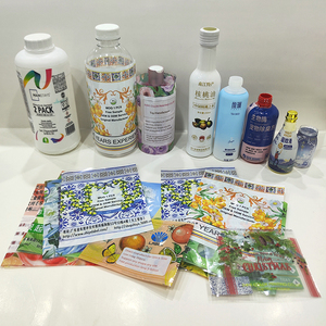 Zhiye Tùy Chỉnh In <span class=keywords><strong>PVC</strong></span> Tự Dính Nhãn <span class=keywords><strong>PVC</strong></span> Nhiệt Co Màng Chai Nhãn Nhựa Co Tay Áo - Product Image 2