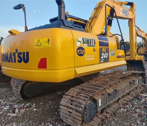 Excavadora Komatsu pc240 24ton excavadora de orugas usada a la venta excavadora de orugas de segunda mano - Product Image 4