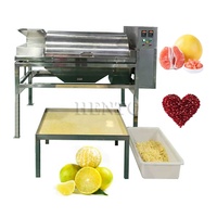 Eenvoudig te bedienen machine voor het extraheren van passievruchtenpulp / machine voor de verwerking van passievruchten / machine voor het extraheren van grapefruittaartjes