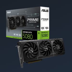 PRIME GeForce RTX 5080 16 Go GDDR7 OC Edition NOUVEAU Non ouvert - Product Image 2
