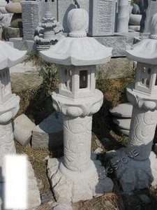 เจดีย์หินแกรนิตสไตล์ญี่ปุ่นหินแกรนิตธรรมชาติ - Product Image 4