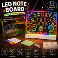 Tableau de dessin magique LED en acrylique le plus vendu, jouet de dessin DIY, tableau de dessin lumineux LED pour enfants