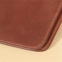 Porte-documents en cuir de Guangzhou pour présentations, organisateur de documents, porte-documents cadeau