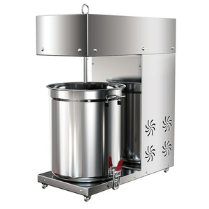 Máquina comercial para rellenar bollos, licuadora de carne y verduras para salchichas - Product Image 6