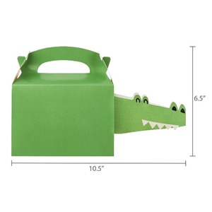 กล่องของขวัญกระดาษลายสิงโต จระเข้ และช้าง สามารถปรับแต่งได้ตามความต้องการเฉพาะ - Product Image 3