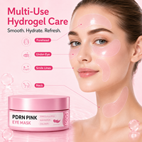 Masque pour les yeux personnalisé avec logo PDRN et niacinamide, éclaircissant, anti-rides, hydratant, patchs pour les yeux contre les cernes