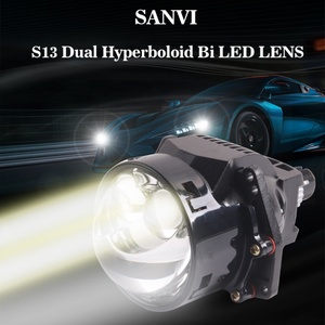 2023 Sanvi New 3 Inch S13 Super Quality 68W Bike and Car Light Headlight H4 H7 BI LED Projector Lens - Product Image 6