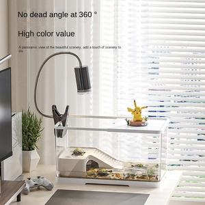 360 graden zichtbaarheid schildpad <span class=keywords><strong>aquarium</strong></span> klein middelgroot plastic landschap vis <span class=keywords><strong>aquarium</strong></span> voor huisdecoratie - Product Image 2