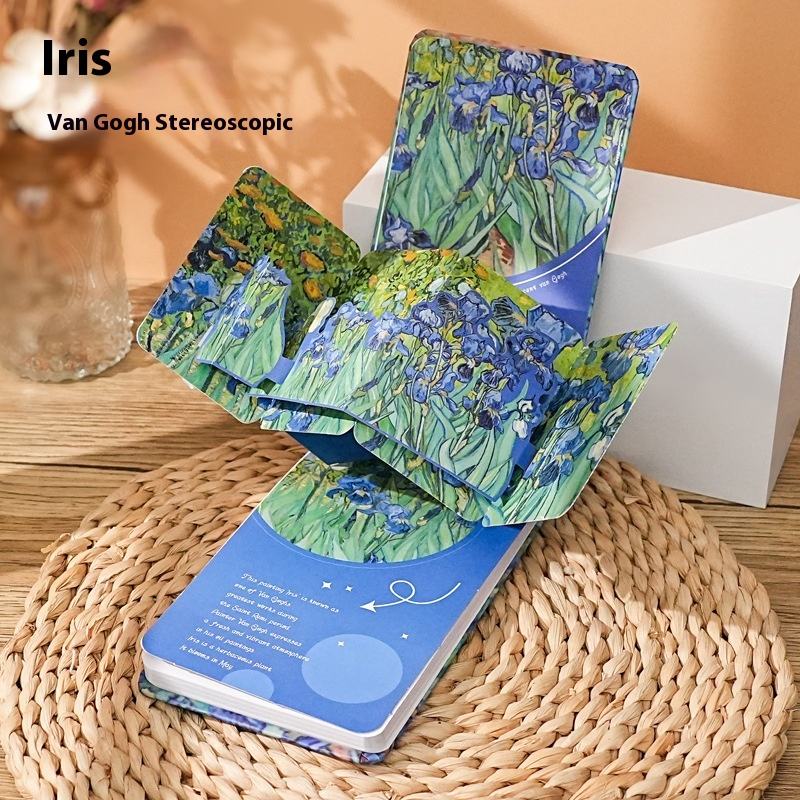 Livre 3D Van Gogh Iris