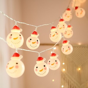 Noel Luces de decoracion de munecos de nieve navidenos Quà Tặng ông già Noel giáng sinh người tuyết trang trí đèn Regalo de Papa <span class=keywords><strong>2025</strong></span> - Product Image 4