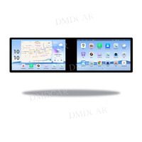 Écran double 20 pouces + 23 pouces Système Android Écran LCD double Affichage Tout-en-un Nouveau modèle universel avec navigation CarPlay