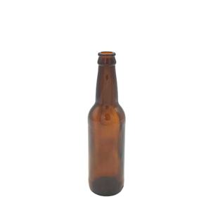 Pabrik 250ml 330ml 500ml 1000ml warna kosong Amber hijau tutup mahkota bir alkohol wiski minuman botol kaca - Product Image 2
