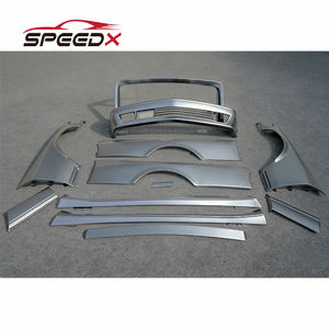 Kit Carrozzeria Stile AMG per Mercedes Benz <span class=keywords><strong>W126</strong></span> Classe S, Paraurti Anteriore e Posteriore, Minigonne Laterali, Parafanghi - Product Image 4