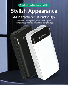 Batteries externes compatibles universellement, charge rapide, banques d'alimentation portables, station d'alimentation avec support, <span class=keywords><strong>batterie</strong></span> <span class=keywords><strong>externe</strong></span> <span class=keywords><strong>20000mah</strong></span> - Product Image 1