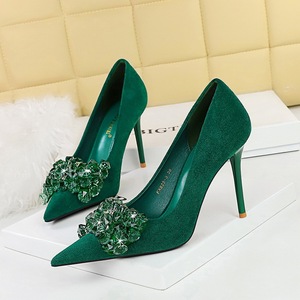 Rhinestone Bow Sandales Talon Femme Latest Design No MOQ 1 Pumps Sexy Ladies Stiletto High <b>Heels</b> for Women - Product Image 4