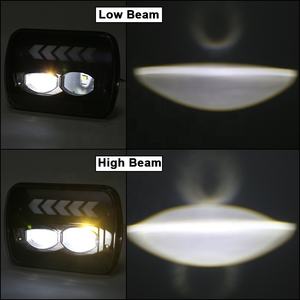<span class=keywords><strong>Faros</strong></span> Delanteros OVOVS <span class=keywords><strong>de</strong></span> 7x6 Pulgadas, <span class=keywords><strong>Faros</strong></span> LED 5x7 con Halo <span class=keywords><strong>Angel</strong></span> Eyes, Luces <span class=keywords><strong>de</strong></span> Circulación Diurna y Señal <span class=keywords><strong>de</strong></span> Giro para Jeep Cherokee XJ YJ Trucks - Product Image 2