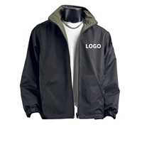 Nouvelle veste cargo décontractée pour homme, style rétro, couleur unie, col montant, polyvalente, avec blocs de couleur