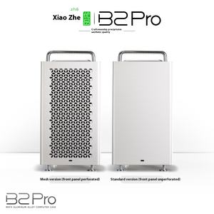B2Pro All Aluminum Mid Tower MATX Small <span class=keywords><strong>PC</strong></span> <span class=keywords><strong>ATX</strong></span> Case Mango esmerilado Simple Matte 240 Water Cooling Stock - Product Image 2