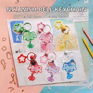 Llavero Periférico Kpop NCT Wish, Maeda Riku Tokunaga Yuuji, Colgante de Acrílico con Diseño de Dibujos Animados para Mochila, Adorno con Campana - Product Image 1