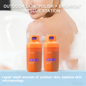 Sabun Mandi Gel Pembersih Tubuh Luar Ruangan Kustom OEM, Gel Mandi Pembersih Mendalam, Sabun Mandi Beraroma Glacier Purifying Dua Tabung - Product Image 5