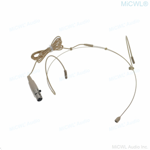Peau MX153 Double oreille suspendue Microphone pour UR1 PGX ULX SLX QLX AD4 UL1 sans fil BeltPack haute Performance 4 broches scène chant - Product Image 2
