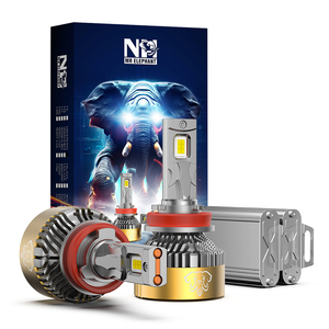 Faro Delantero LED GESLLA de Alta Calidad, Impermeable IP68, para Modelos Audi <span class=keywords><strong>X5</strong></span> A4, H4/H7/H11 9005 9006, 15600 Lúmenes, 130W - Product Image 1