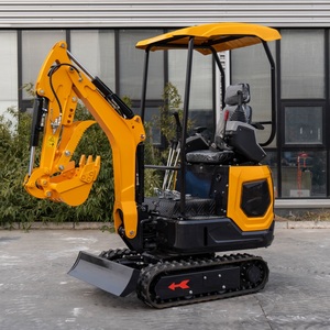 Excavatrice hydraulique sur chenilles HT-12, capacité de la benne de 0,025 m³, poids opérationnel de 1200 kg, moteur Koop, haute efficacité pour la construction - Product Image 6