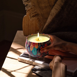 Hochwertige Luxus-Duftkerze Vanille, Rose, Sandelholz, Lavendel mit edlem Duft als Werbe- und Party-Geschenkset - Product Image 6