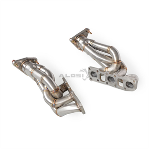 350Z <span class=keywords><strong>370Z</strong></span> xả tiêu đề, hiệu suất bằng Chiều dài thép không gỉ tiêu đề cho Nissan Z vq35de vq37vhr động cơ 2002-2010, Bolt-On - Product Image 4