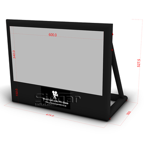 Écran de projection gonflable portable de 20 pieds, étanche, en PVC, scellé à l'air, grand écran de cinéma gonflable pour l'extérieur - Product Image 6